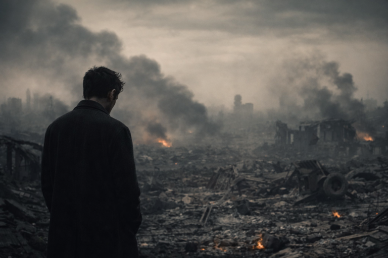 humanity violence war reflection